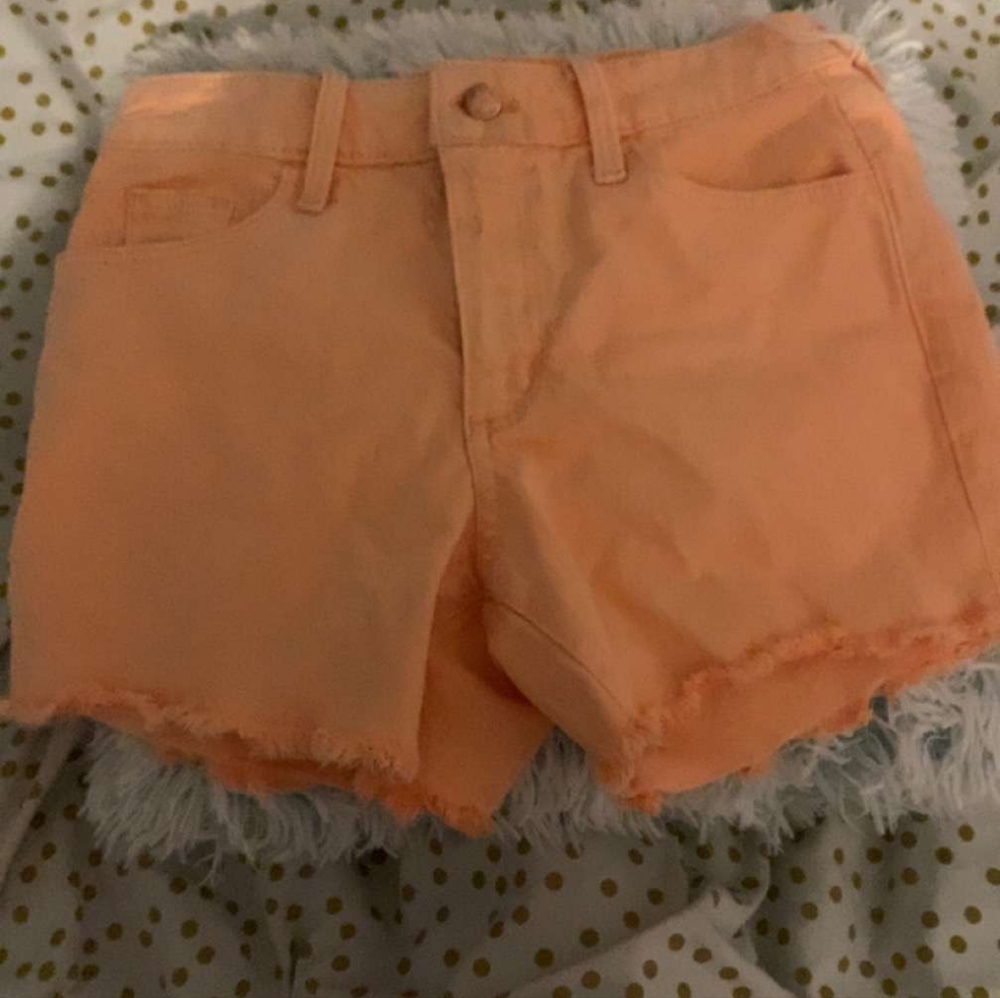 Universal Threads High Waisted Orange Shorts